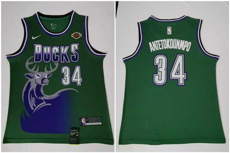 Bucks 34 Giannis Antetokounmpo Green Nike Swingman Jersey,We sell and wholesale Bucks 34 Giannis Antetokounmpo Green Nike Swingman Jersey on line form chian!